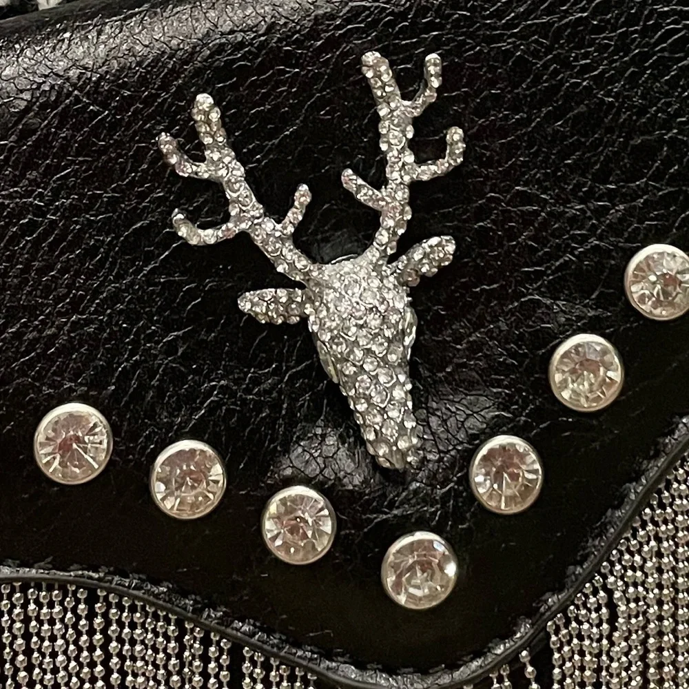 Tassel clutch/shoulder bag - Picture 5 of 7